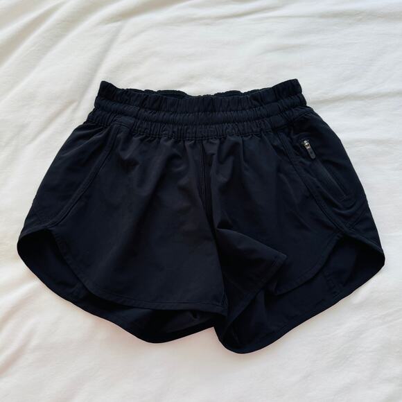 Lululemon Speed Up Shorts 2.5" Black Running Athletic Gym Shorts Size 6 - Picture 5 of 5